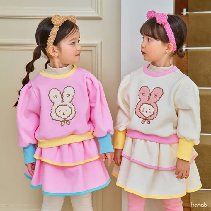 Hanab - Korean Children Fashion - #prettylittlegirls - Bunny Patch Set - 6