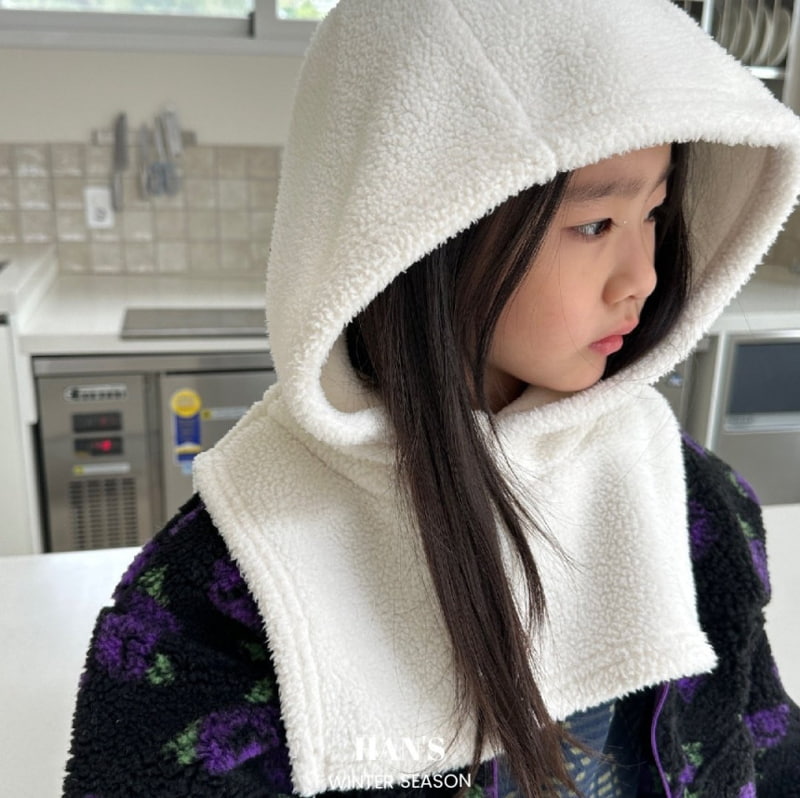 Han's - Korean Children Fashion - #kidzfashiontrend - Tassom Hood Warmer - 4