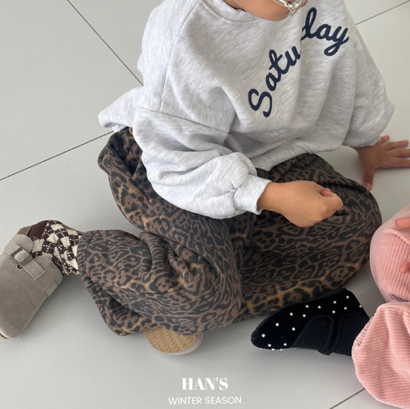 Han's - Korean Children Fashion - #Kfashion4kids - Leopard Jogger Pants with Mom - 7