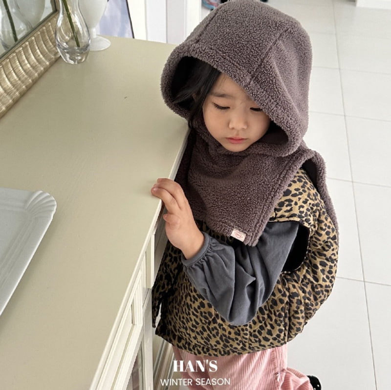 Han's - Korean Children Fashion - #childofig - Tassom Hood Warmer - 10