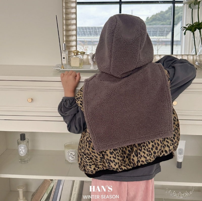 Han's - Korean Children Fashion - #childofig - Tassom Hood Warmer - 9