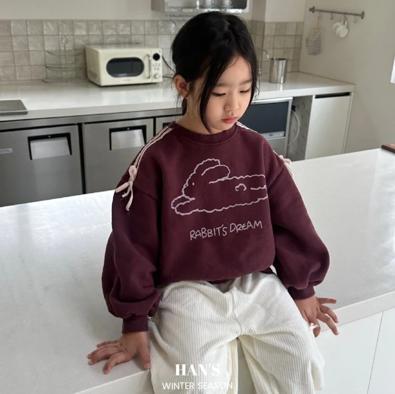 Han's - Korean Children Fashion - #childofig - Rabbit Sweatshirts - 12