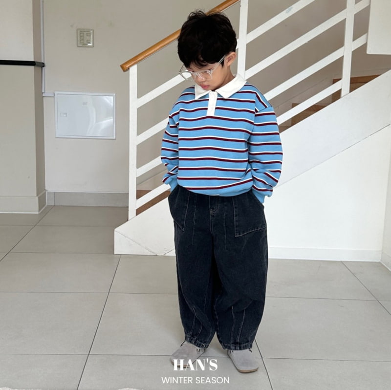 Han's - Korean Children Fashion - #designkidswear - Low Denim Pants - 9