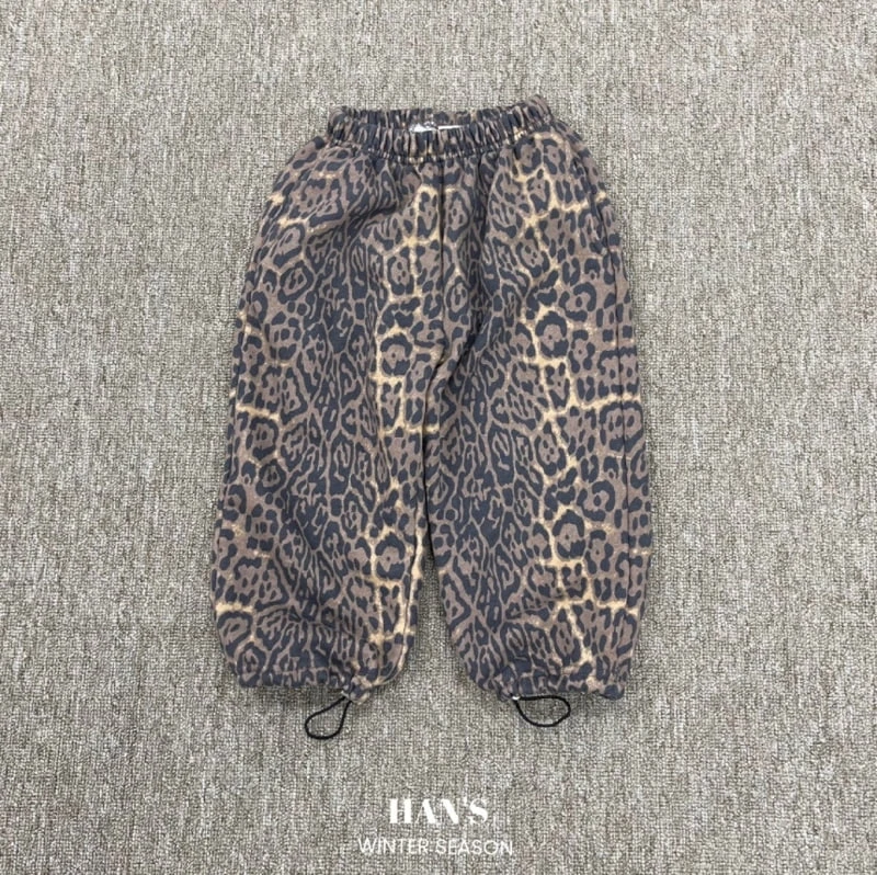 Han's - Korean Children Fashion - #designkidswear - Leopard Jogger Pants with Mom