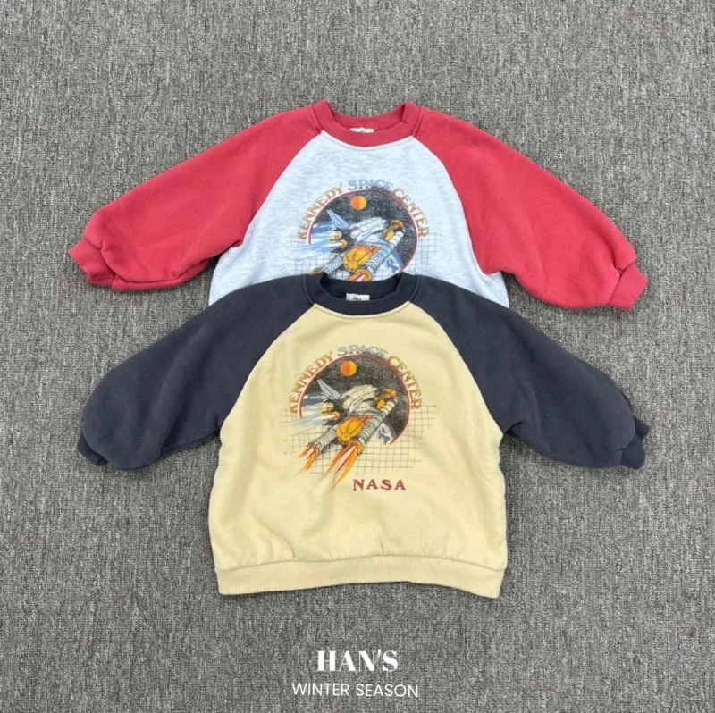 Han's - Korean Children Fashion - #fashionkids - Nasa Sweatshirts with Mom