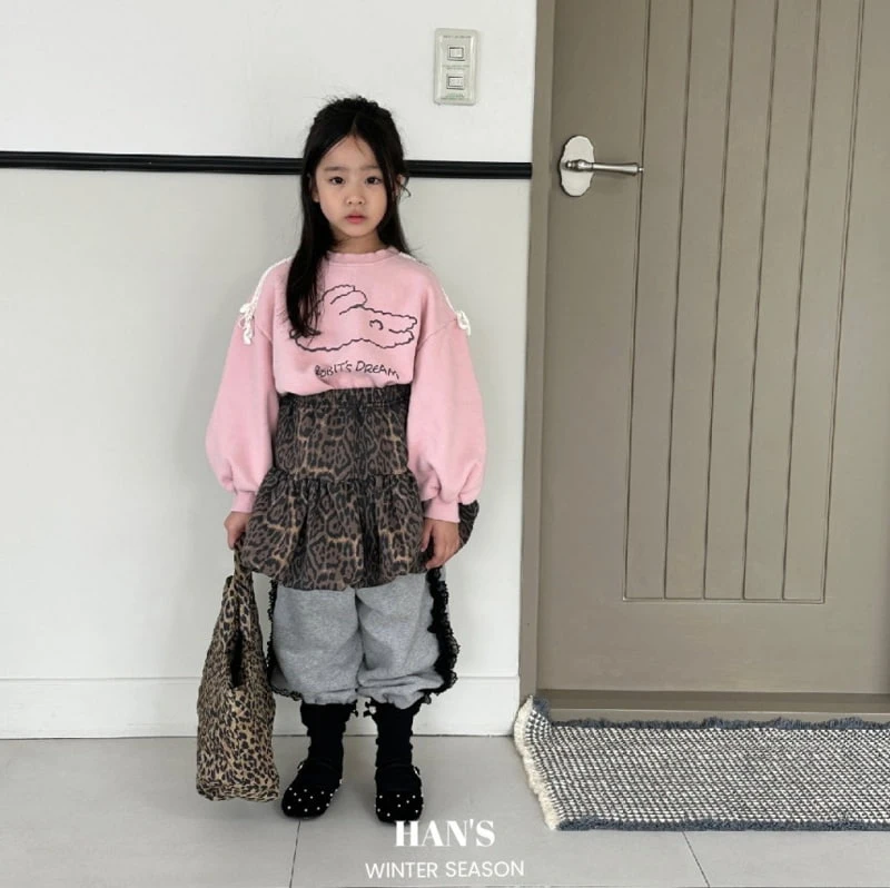 Han's - Korean Children Fashion - #kidsshorts - Leopard Balloon Skirt - 11