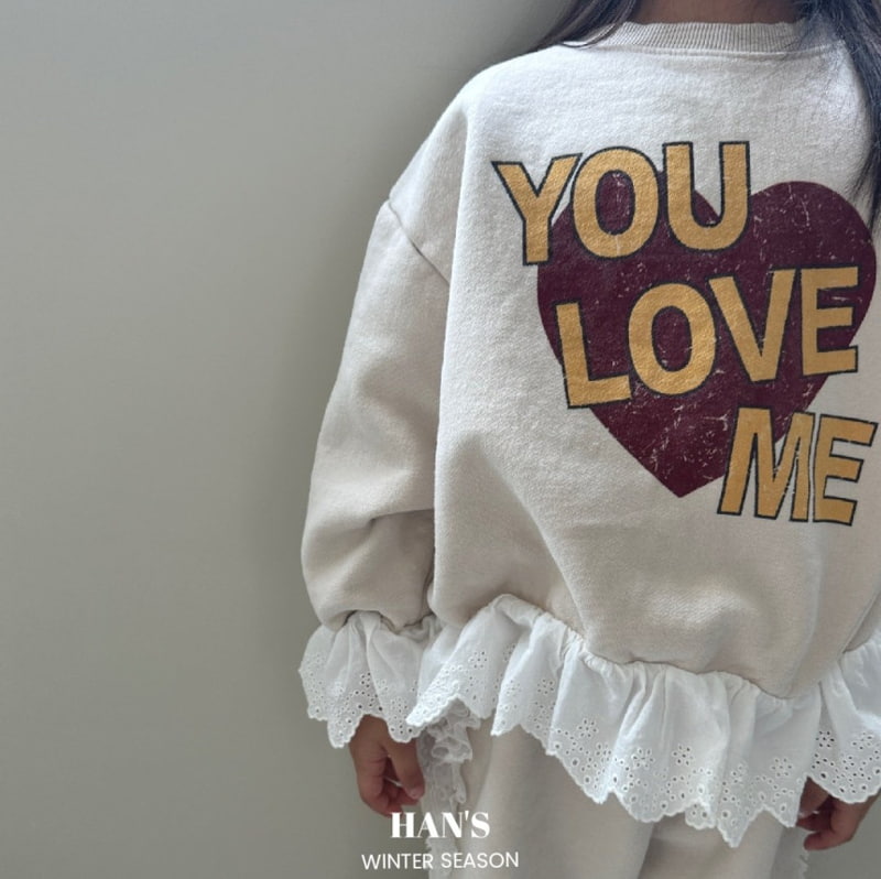 Han's - Korean Children Fashion - #kidsshorts - Love Me Sweatshirts with Mom - 10