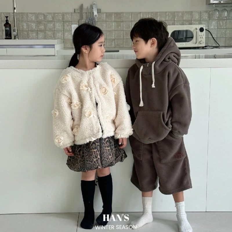 Han's - Korean Children Fashion - #kidsshorts - Nice Hood Sweatshirts - 9