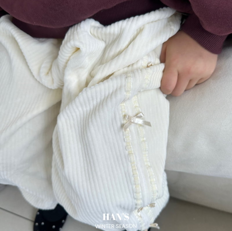 Han's - Korean Children Fashion - #kidsshorts - Lucia Ribbon Pants - 3