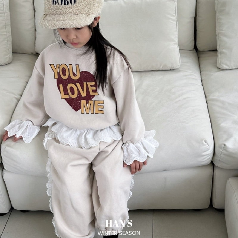 Han's - Korean Children Fashion - #kidsstore - Love Me Sweatshirts with Mom - 11