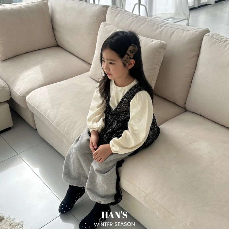 Han's - Korean Children Fashion - #kidsstore - Sequeen Bustier - 7