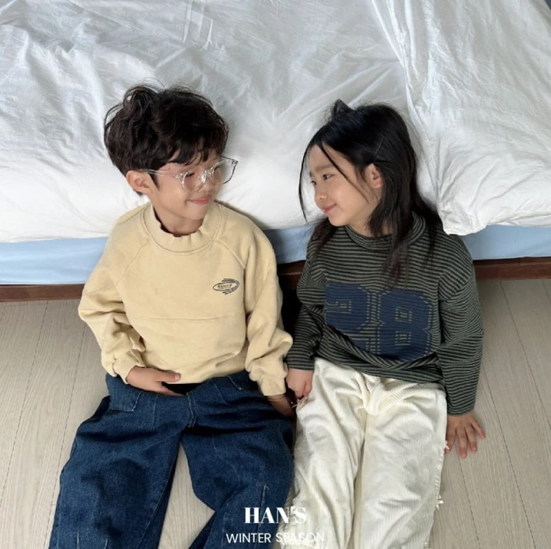 Han's - Korean Children Fashion - #kidzfashiontrend - 28 Stripe Turtleneck Tee - 9