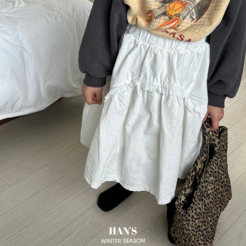 Han's - Korean Children Fashion - #littlefashionista - Hazel Lace Skirt - 12