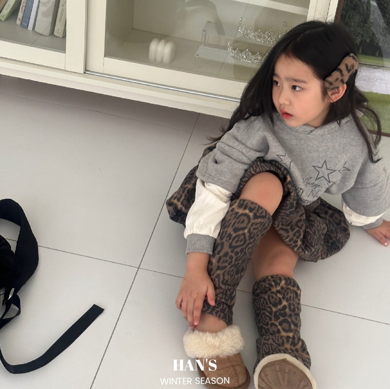 Han's - Korean Children Fashion - #magicofchildhood - Leopard Leg Warmer - 8