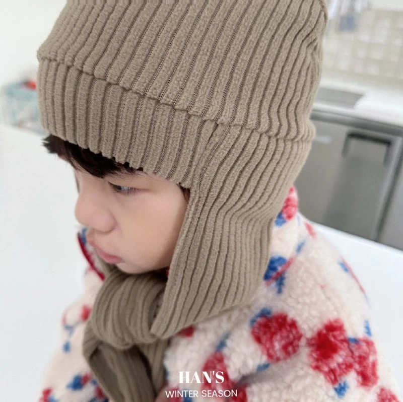 Han's - Korean Children Fashion - #magicofchildhood - Fleece Warmer Beanie - 8