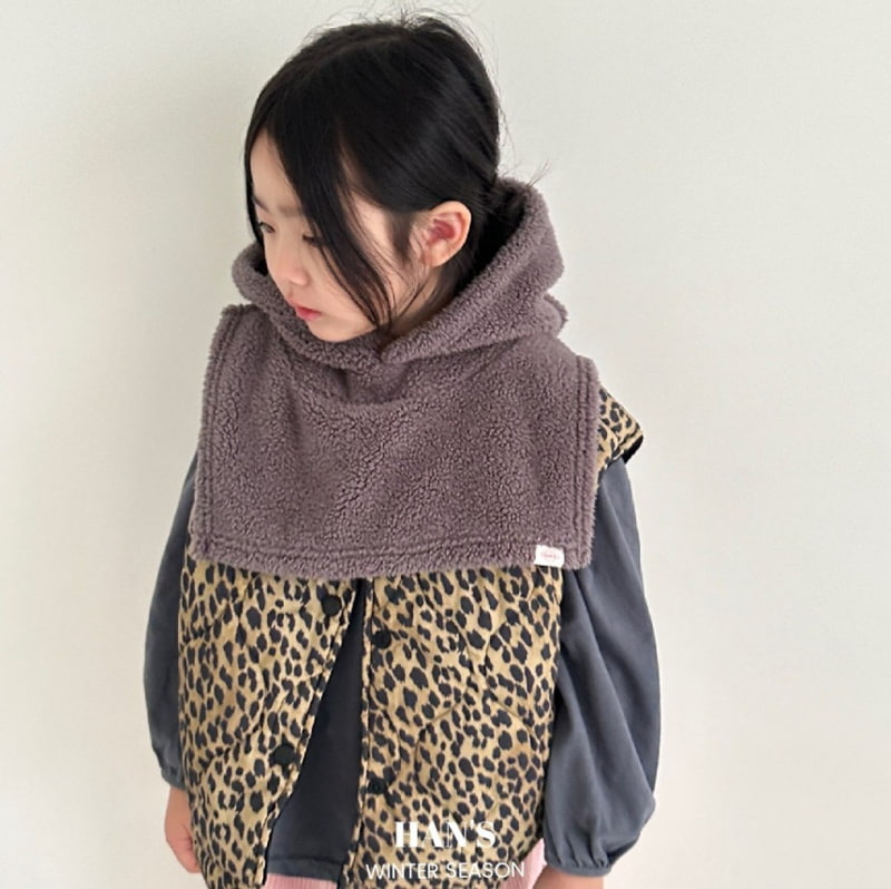 Han's - Korean Children Fashion - #minifashionista - Tassom Hood Warmer - 7