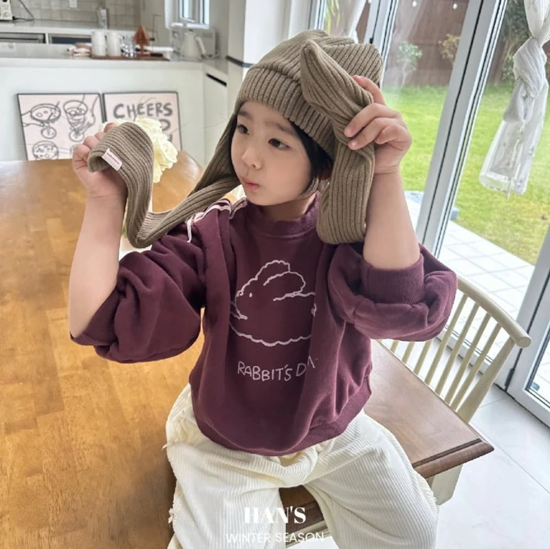 Han's - Korean Children Fashion - #prettylittlegirls - Rabbit Sweatshirts - 8