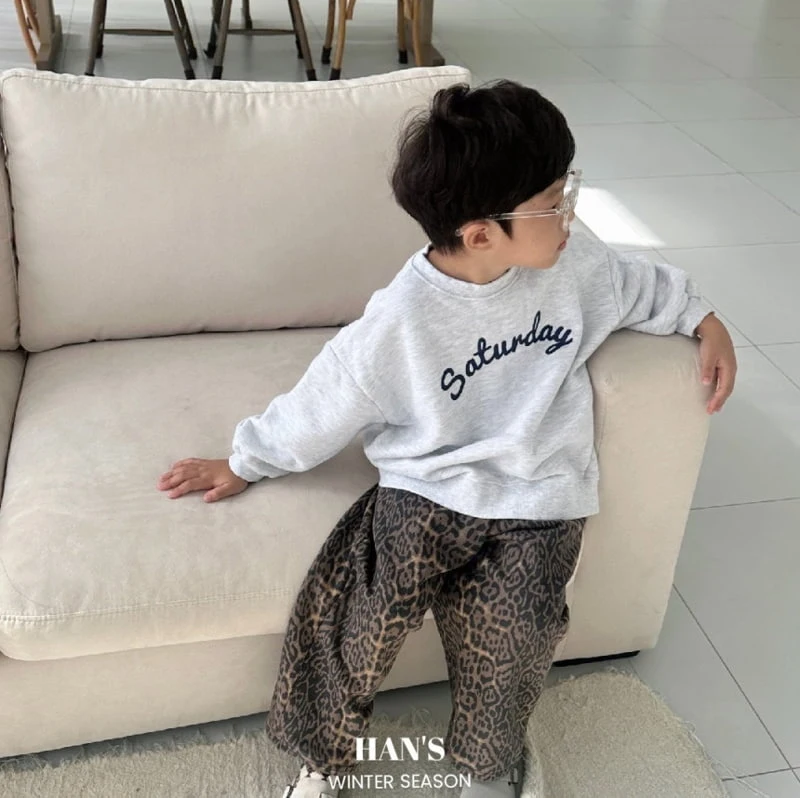 Han's - Korean Children Fashion - #prettylittlegirls - Leopard Jogger Pants with Mom - 11