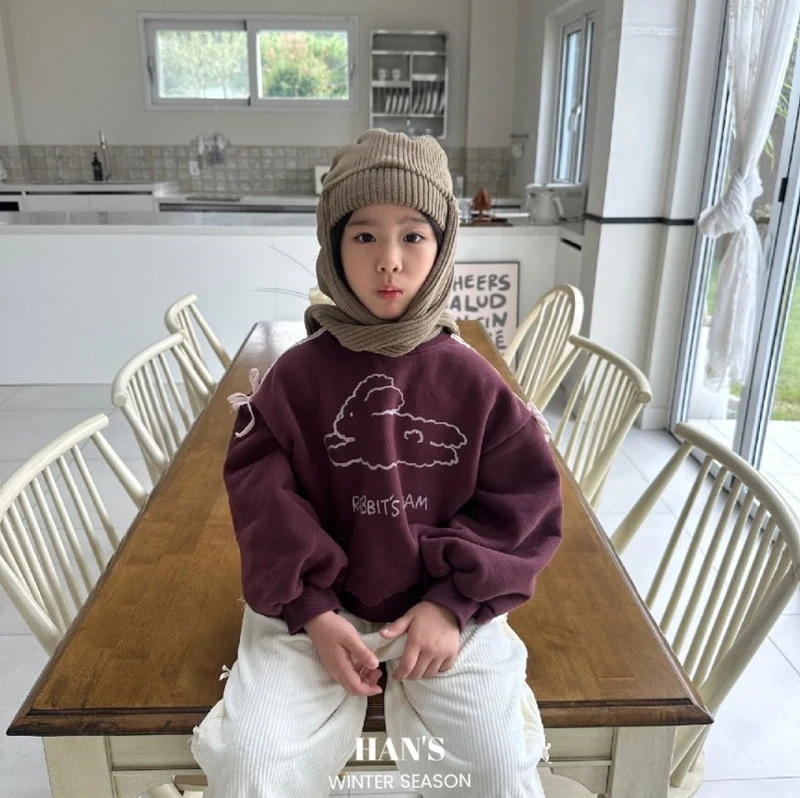 Han's - Korean Children Fashion - #stylishchildhood - Rabbit Sweatshirts - 11