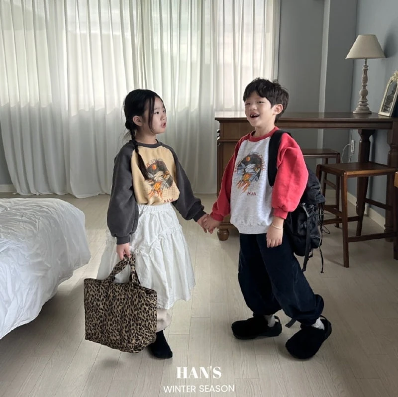 Han's - Korean Children Fashion - #todddlerfashion - Nasa Sweatshirts with Mom - 10