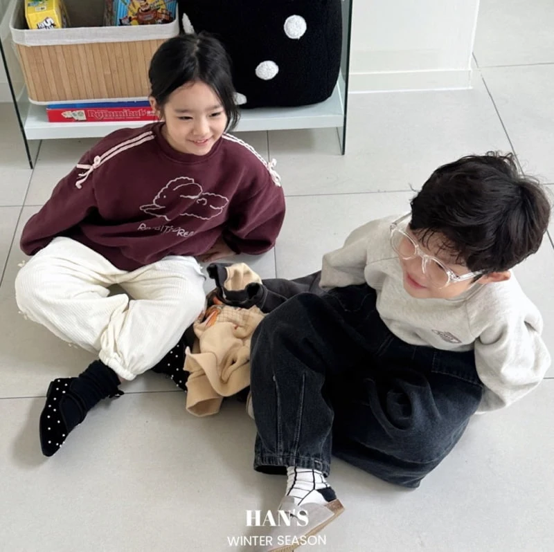 Han's - Korean Children Fashion - #toddlerclothing - Rabbit Sweatshirts - 10