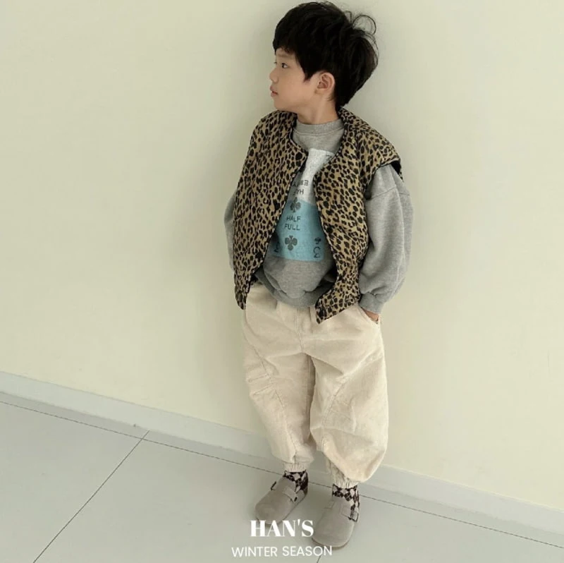 Han's - Korean Children Fashion - #todddlerfashion - Dart Jogger Pants - 4