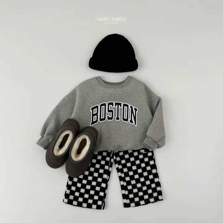 Haro Haro - Korean Children Fashion - #Kfashion4kids - Boston Fleece Sweatshirt - 10