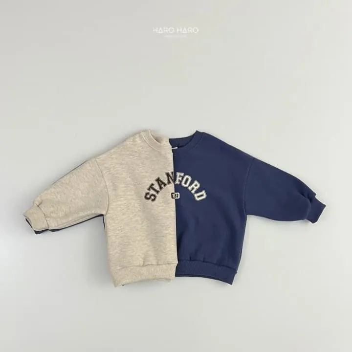 Haro Haro - Korean Children Fashion - #Kfashion4kids - Stanford Fleece Sweatshirt - 7