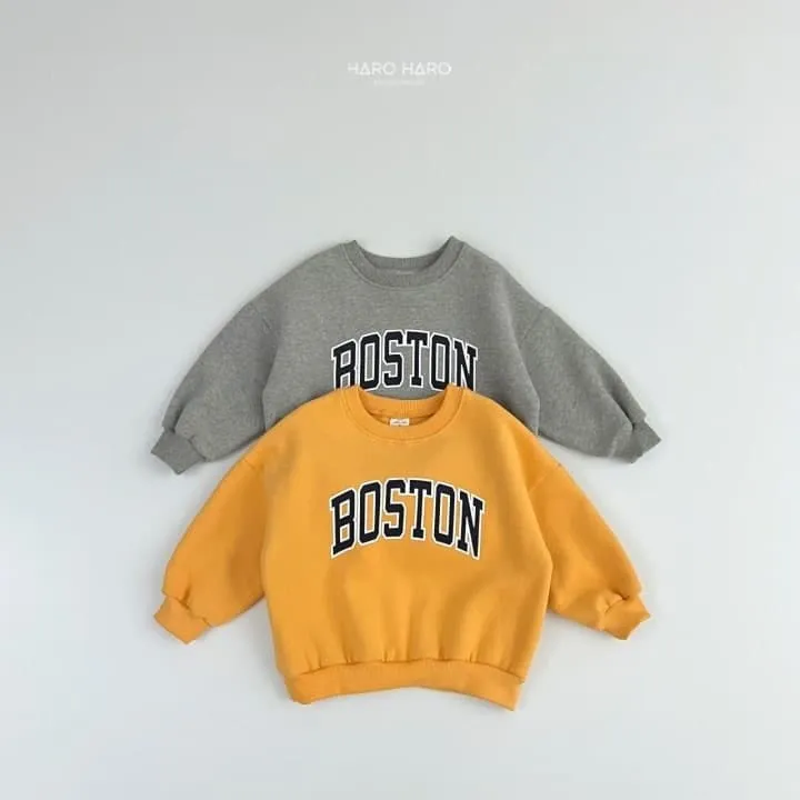 Haro Haro - Korean Children Fashion - #discoveringself - Boston Fleece Sweatshirt - 5