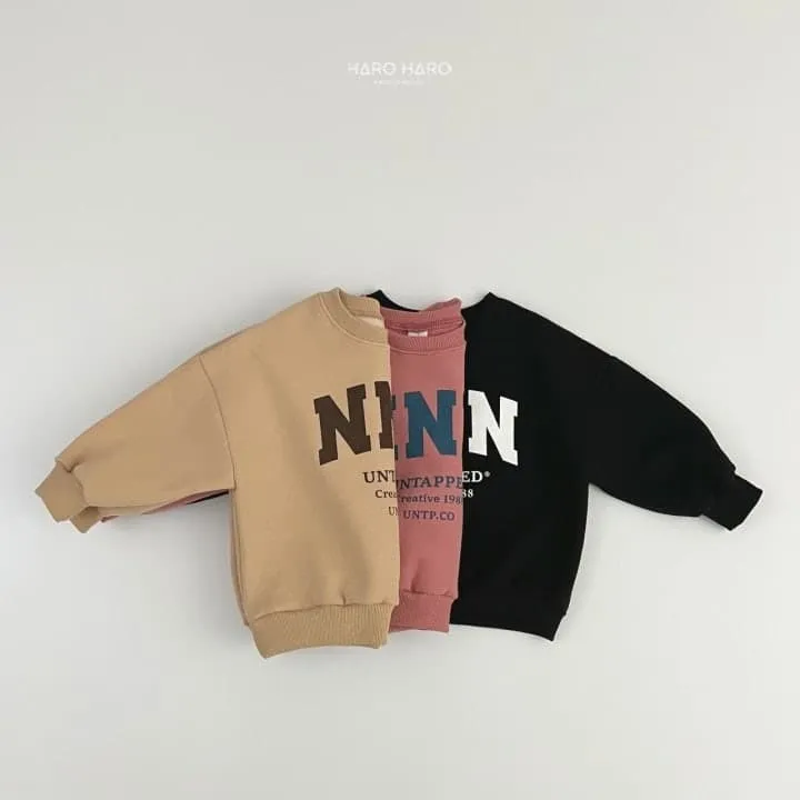 Haro Haro - Korean Children Fashion - #designkidswear - NNN Fleece Sweatshirt - 4