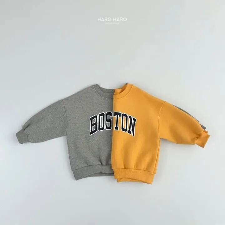 Haro Haro - Korean Children Fashion - #fashionkids - Boston Fleece Sweatshirt - 6