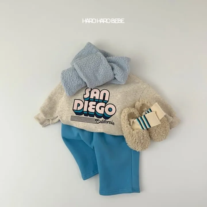 Haro Haro - Korean Children Fashion - #kidsshorts - San Diego Fleece Top Bottom Set - 10