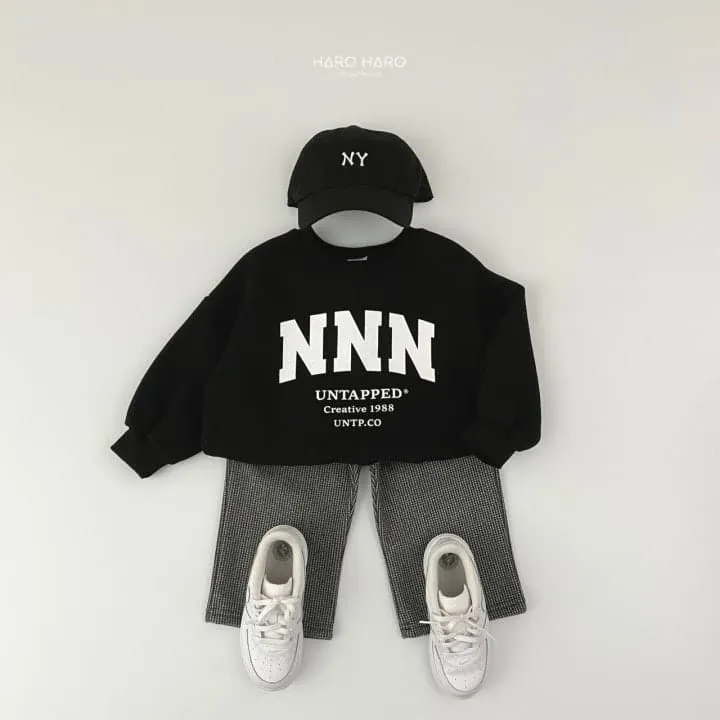 Haro Haro - Korean Children Fashion - #magicofchildhood - NNN Fleece Sweatshirt - 11