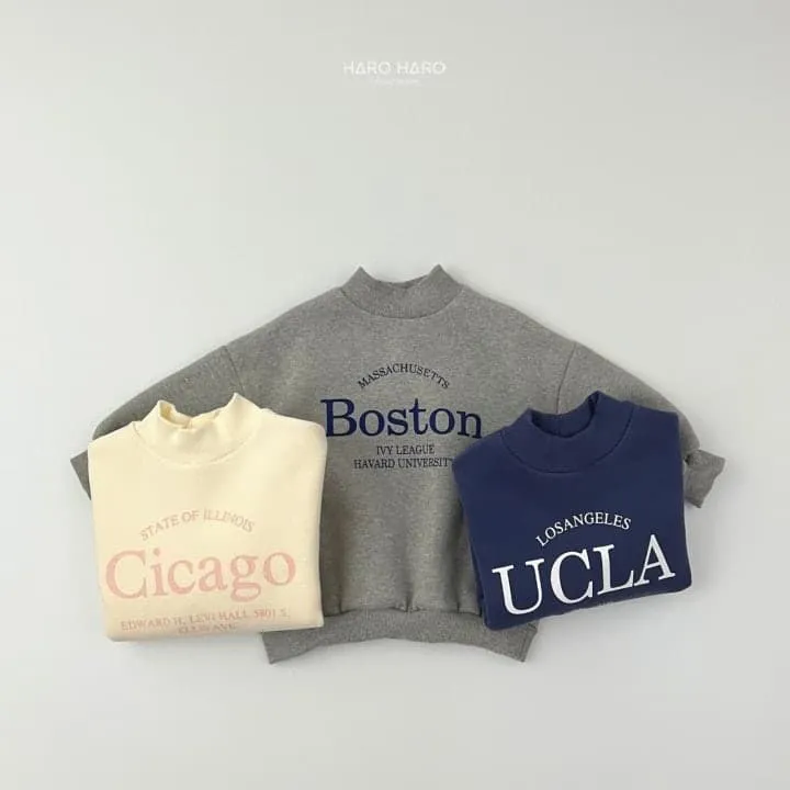 Haro Haro - Korean Children Fashion - #magicofchildhood - College Fleece Sweatshirt - 8