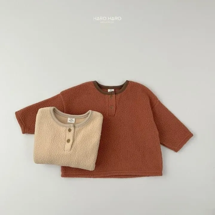 Haro Haro - Korean Children Fashion - #minifashionista - Lolo Henley Neck - 8