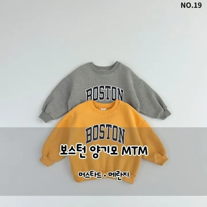 Haro Haro - Korean Children Fashion - #stylishchildhood - Boston Fleece Sweatshirt