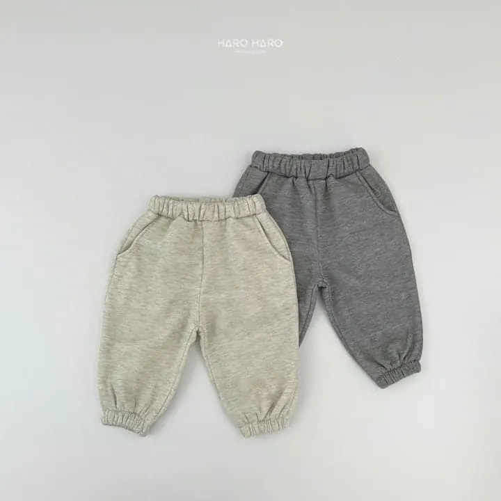 Haro Haro - Korean Children Fashion - #todddlerfashion - Fleece Jogger Pants - 10