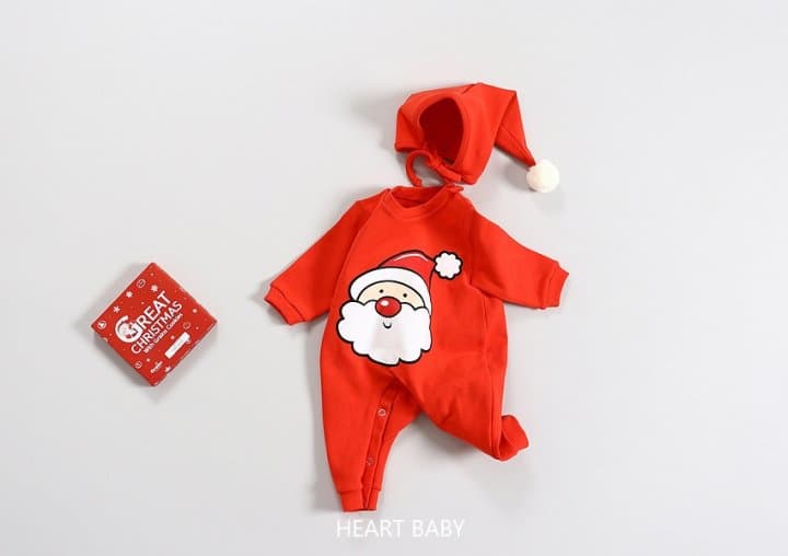 Heart Baby - Korean Baby Fashion - #babyboutique - Christmas Cone Suit Set - 6