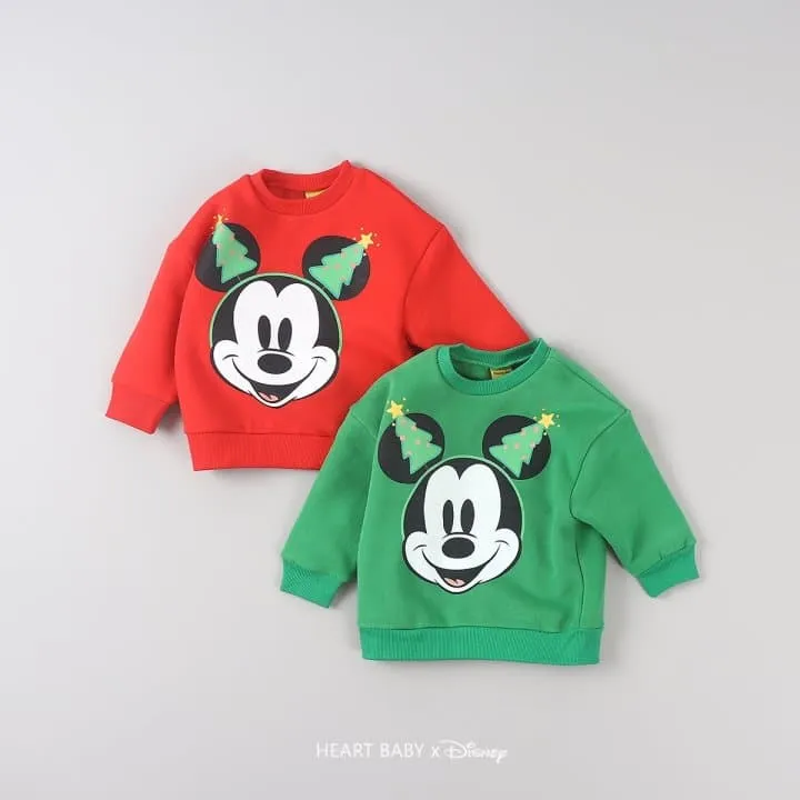 Heart Baby - Korean Children Fashion - #Kfashion4kids - M Tree Fleece Sweatshirt - 2