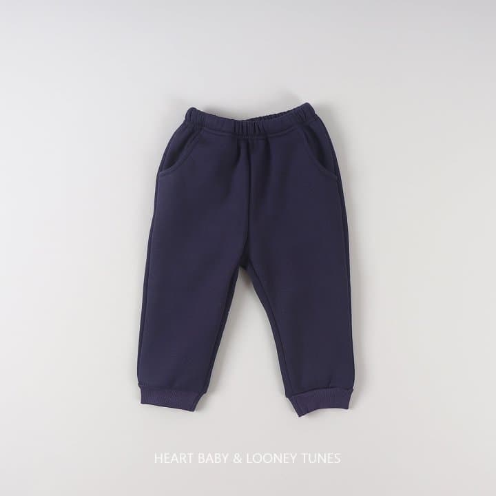 Heart Baby - Korean Children Fashion - #Kfashion4kids - Looney Brushed Top Bottom Set - 10