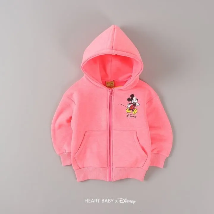 Heart Baby - Korean Children Fashion - #childofig - M Brushed Hooded Jacket - 6