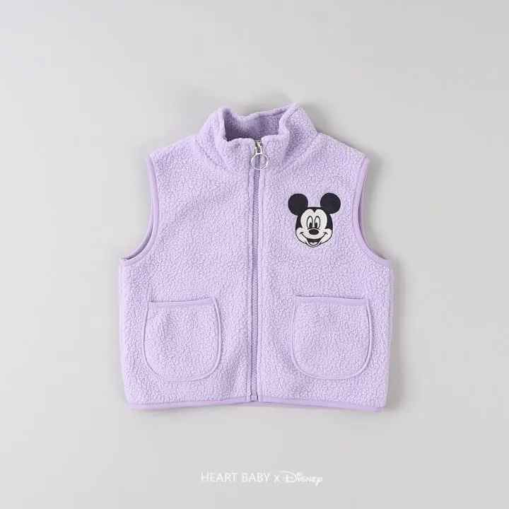 Heart Baby - Korean Children Fashion - #childofig - M Fleece Vest - 10