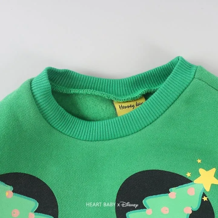 Heart Baby - Korean Children Fashion - #childrensboutique - M Tree Fleece Sweatshirt - 11