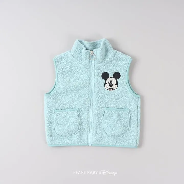 Heart Baby - Korean Children Fashion - #childrensboutique - M Fleece Vest - 11