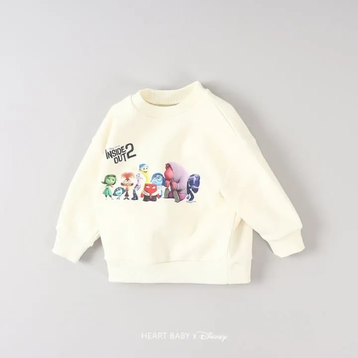 Heart Baby - Korean Children Fashion - #designkidswear - Inside Brushed Sweatshirt - 7