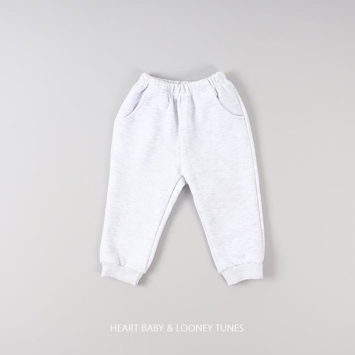 Heart Baby - Korean Children Fashion - #kidsstore - Looney Brushed Top Bottom Set - 8