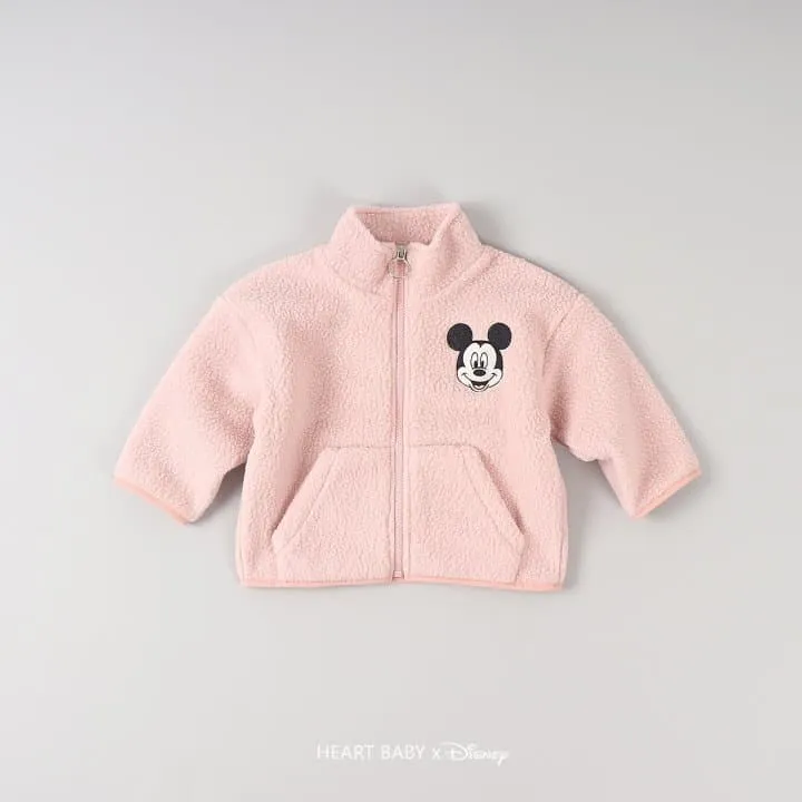 Heart Baby - Korean Children Fashion - #littlefashionista - M Fleece Jacket - 6