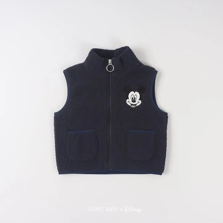 Heart Baby - Korean Children Fashion - #littlefashionista - M Fleece Vest - 5