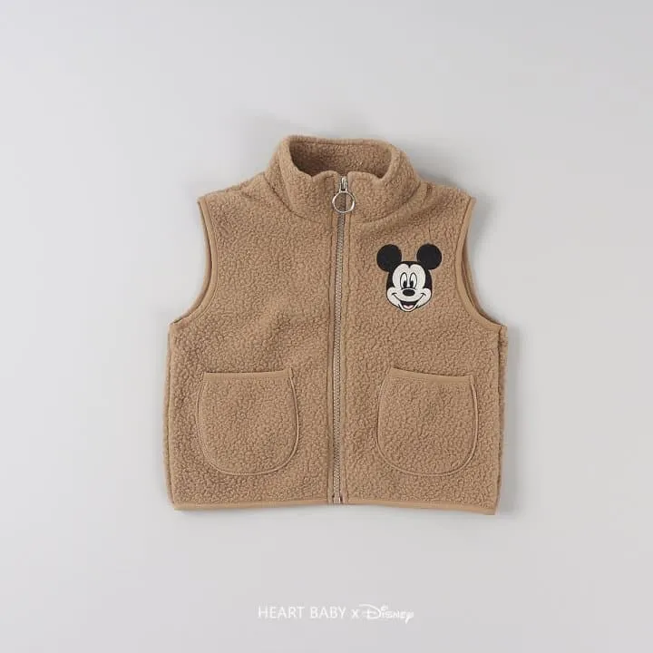 Heart Baby - Korean Children Fashion - #magicofchildhood - M Fleece Vest - 6