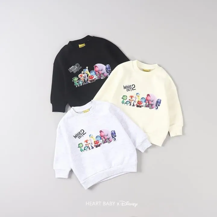 Heart Baby - Korean Children Fashion - #prettylittlegirls - Inside Brushed Sweatshirt